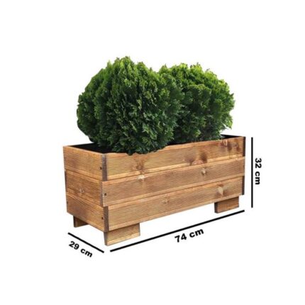 Ahşap Saksı L2241