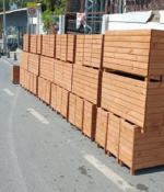 Ahşap saksı