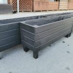 ahşap saksı L2204